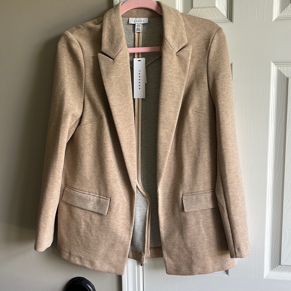 Top Shop Khaki Blazer - NWT